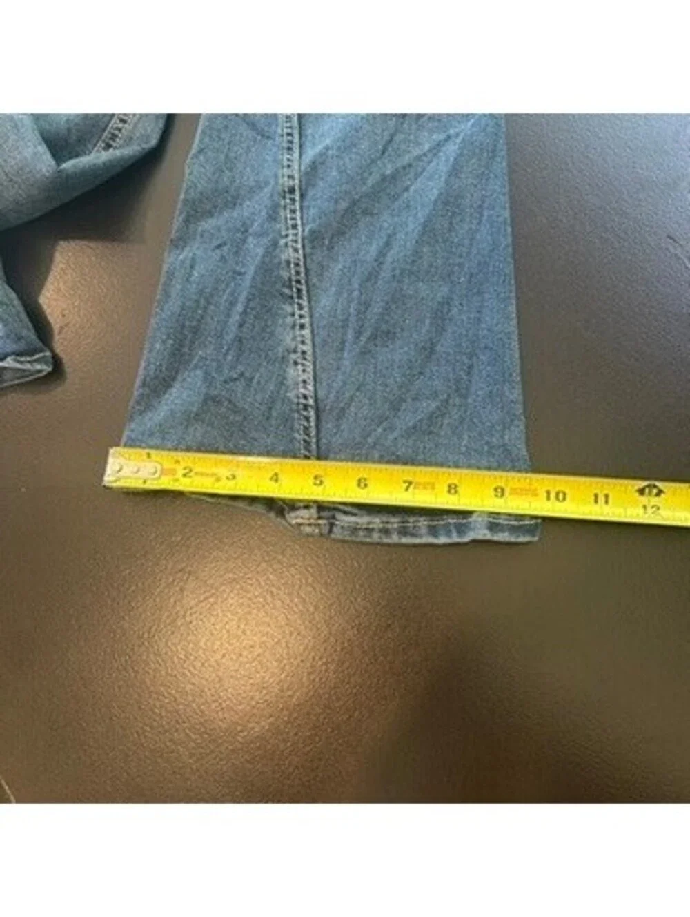 Vintage y2k baggy True Religion Joey mid rise flare jeans light wash